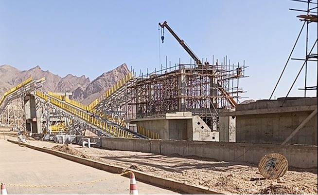 جانمایی تیکنرهای فاز دوم کارخانه فراوری